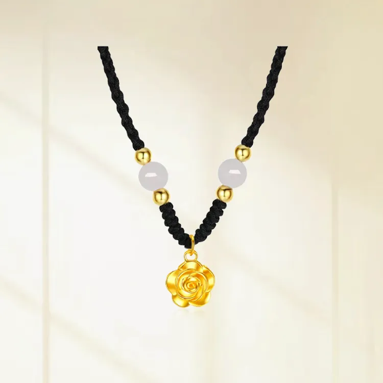 Chongqing Gold Store S990 Silver Necklaces Unisex-3