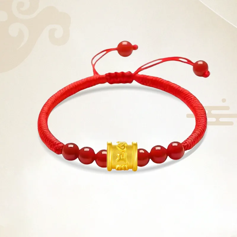 Chongqing gold store Gold Bracelet Unisex-4