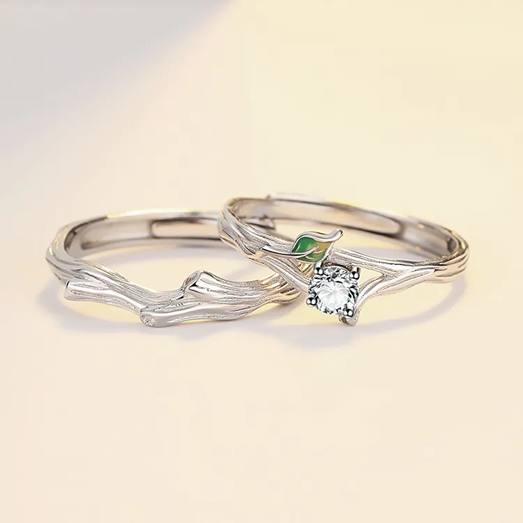 Chongqing Gold Store S999 Fine Silver Rings Unisex-1