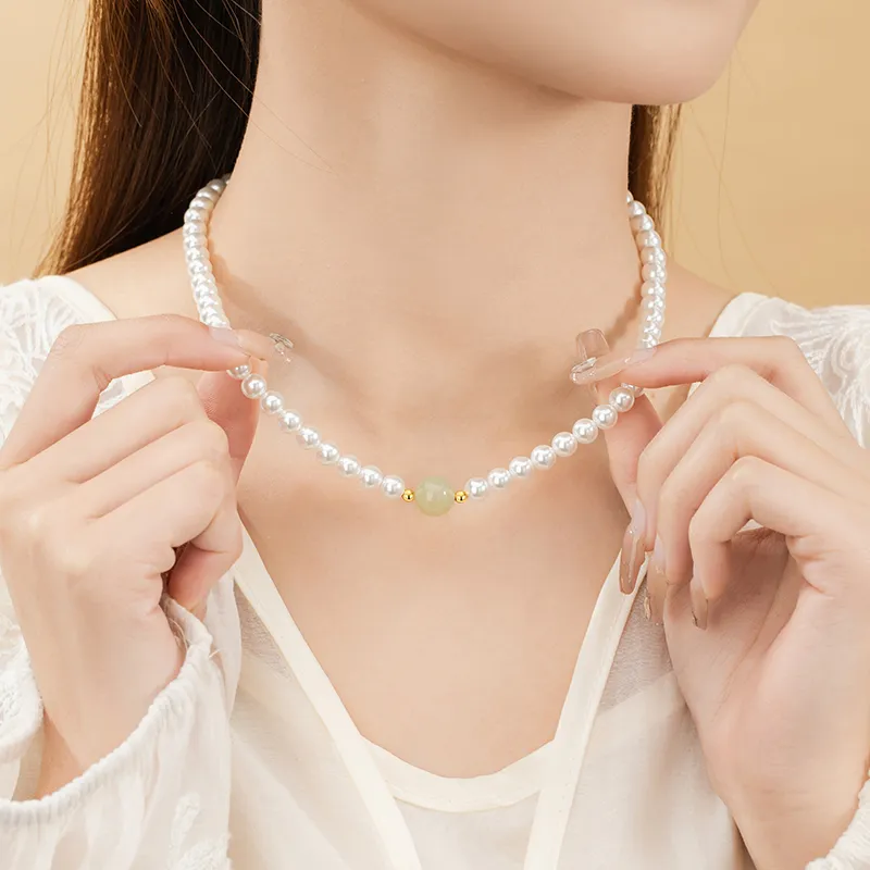 Chongqing Gold Store 925 Sterling Silver Necklaces Women's-2