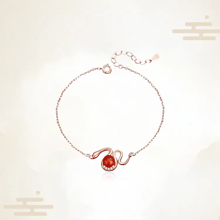 Chongqing Gold Store Agate Bracelets Women's-3