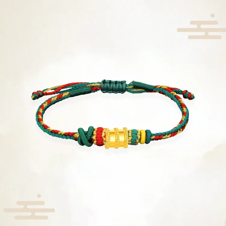 Chongqing gold store Gold Bracelet Unisex-3