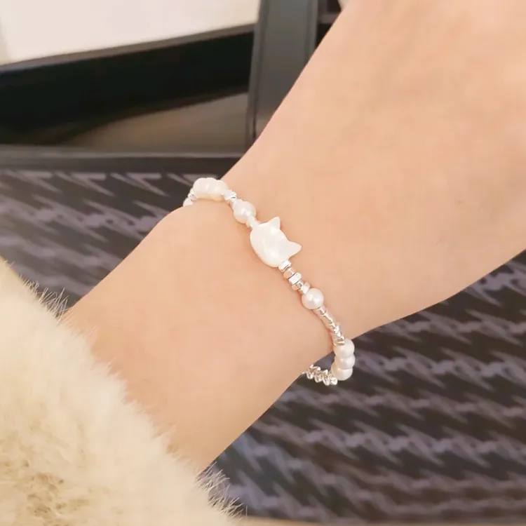 Chongqing Gold Store S925 Silver Bracelets Women's-5