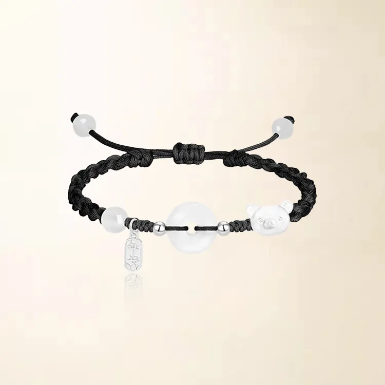 Chongqing Gold Store Colored Glaze Bracelets Unisex-3