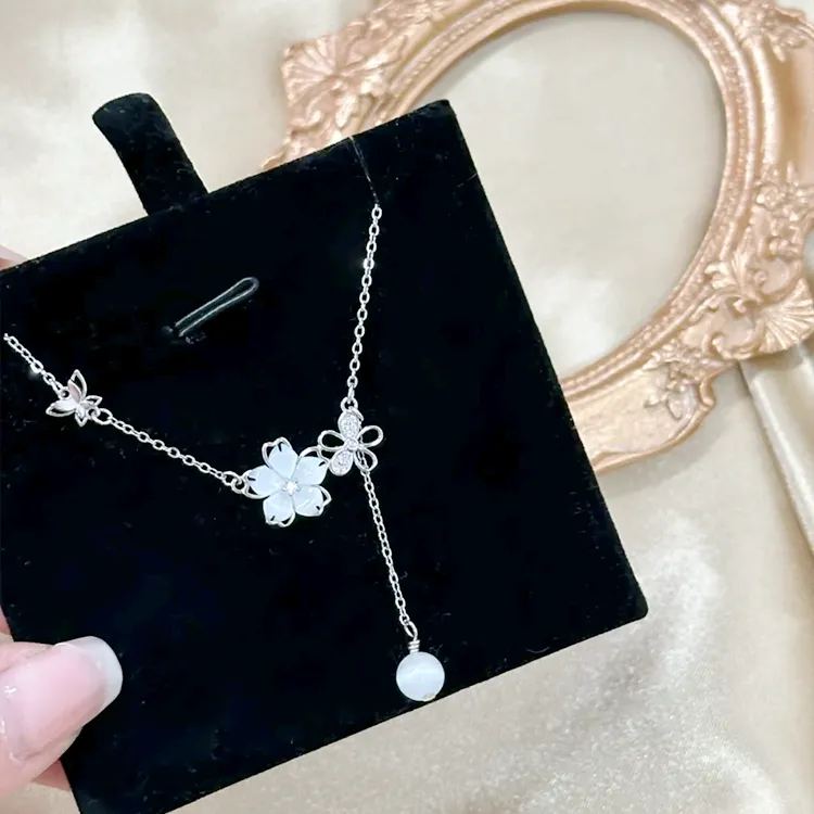 Chongqing Gold Store S925 Necklaces Women's-3