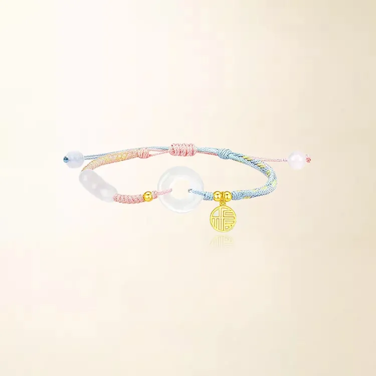 Chongqing Gold Store Colored Glaze Bracelets Unisex-4