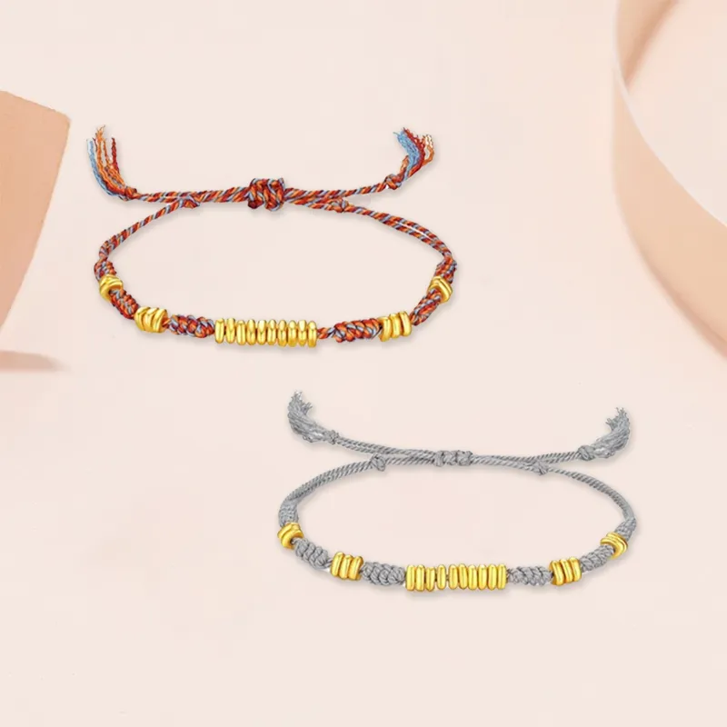 Chongqing gold store Gold Bracelet Unisex-4