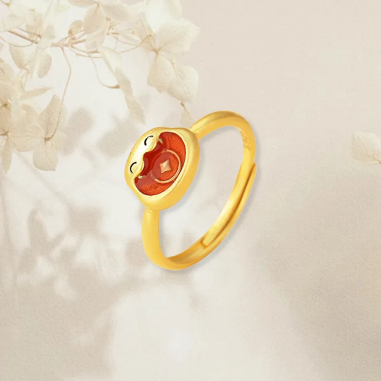 Chongqing Gold Store S925 Silver Rings Women's-3