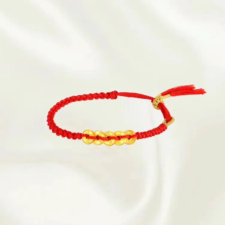 Chongqing gold store Gold Bracelet Unisex-4
