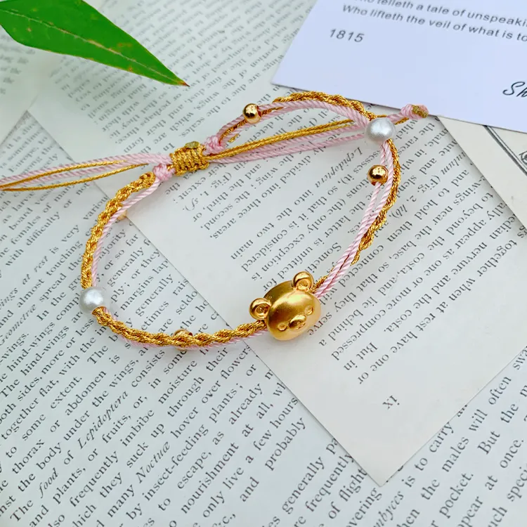Chongqing Gold Store S999 Fine Silver Bracelets Women's-5