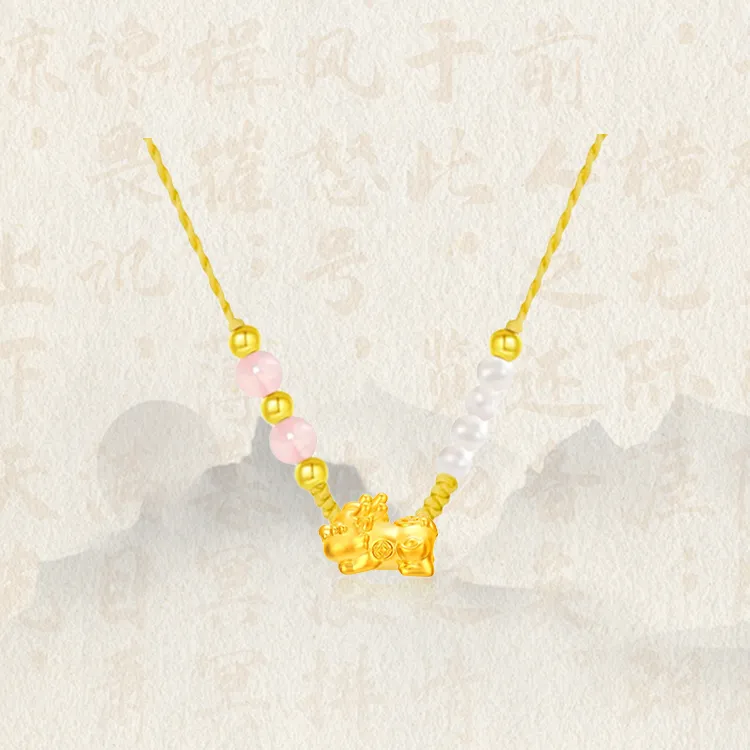 Chongqing Gold Store S990 Silver Necklaces Women's-2