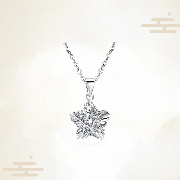 Chongqing Gold Store S925 Silver Necklaces Women's-2