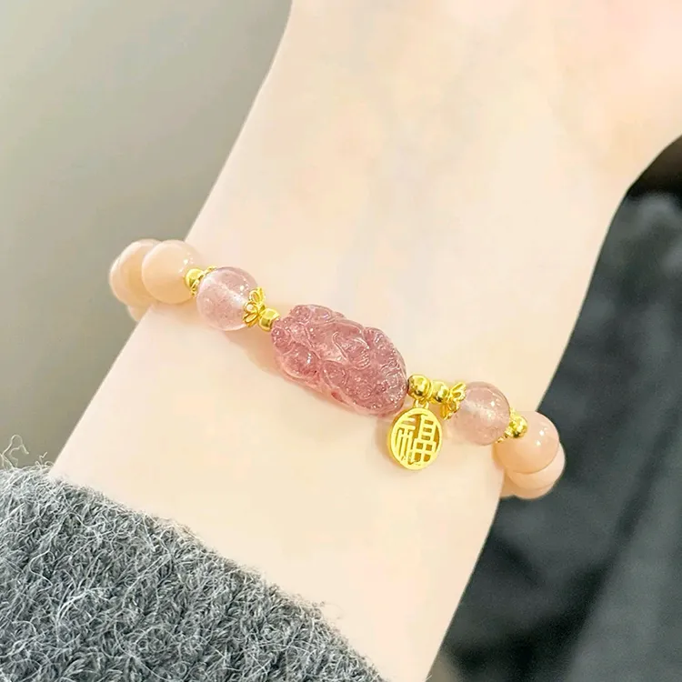 Chongqing Gold Store Crystal Jade Bracelets Women's-1