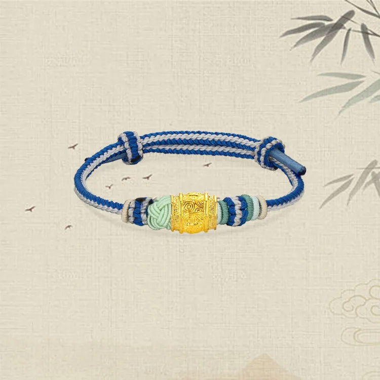 Chongqing gold store Gold Bracelet Unisex-4