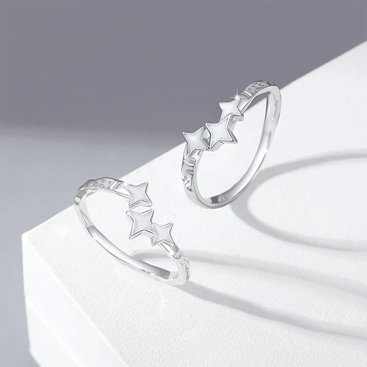 Chongqing Gold Store S925 Silver Rings Unisex-3