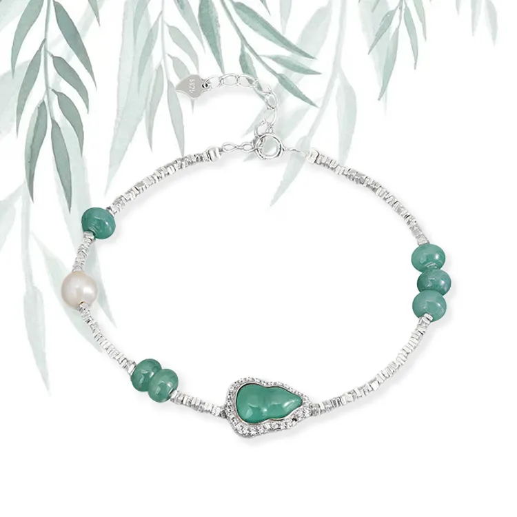 Chongqing Gold Store S925 Silver Bracelets Women's-3