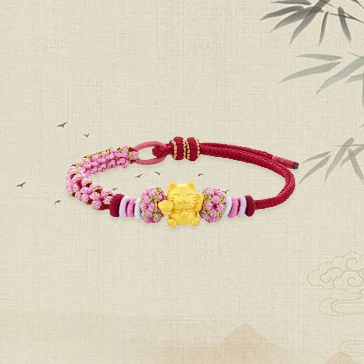 Chongqing Gold Store S999 Fine Silver Bracelets Women's-4