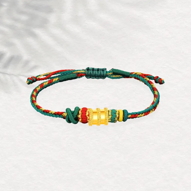 Chongqing gold store Gold Bracelet Unisex-2