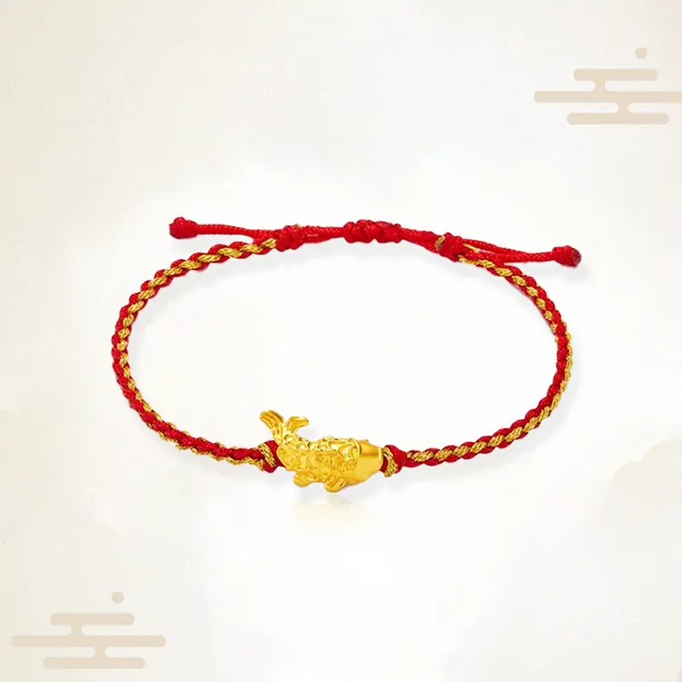 Chongqing gold store Gold Bracelet Unisex-4