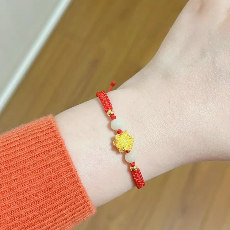 Chongqing Gold Store S999 Fine Silver Bracelets Women's-4