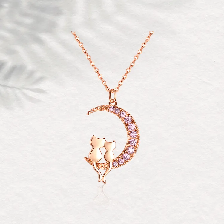 Chongqing Gold Store S925 Silver Necklaces Women's-3