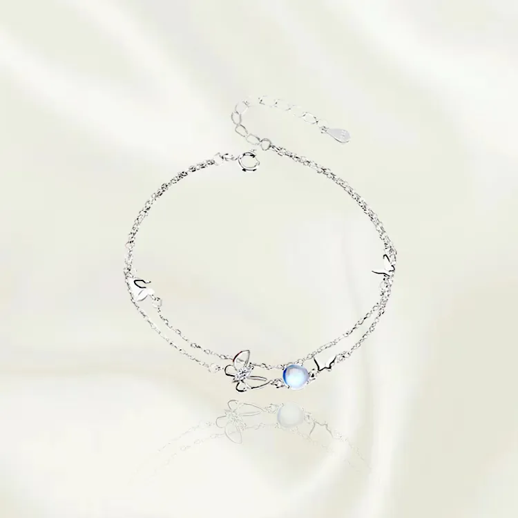 Chongqing Gold Store S925 Silver Bracelets Women's-6