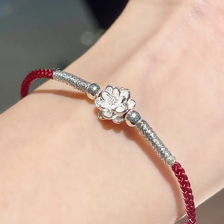Chongqing Gold Store 999 Fine Silver Bracelets Unisex-3