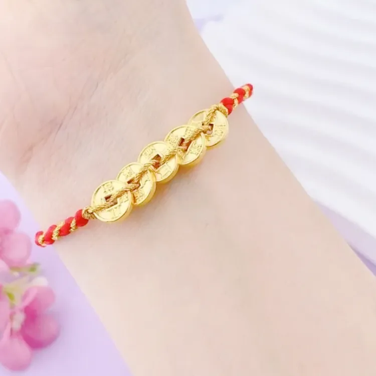 Chongqing Gold Store 999 Fine Silver Bracelets Women's-4