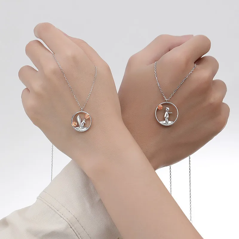 Chongqing Gold Store S925 Silver Necklaces Unisex-1