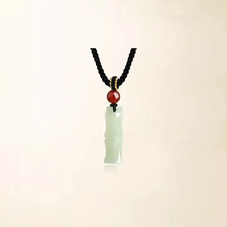 Chongqing Gold Store Chalcedony Necklaces Unisex-2