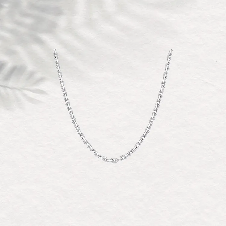 Chongqing Gold Store S925 Silver Necklaces Unisex-2