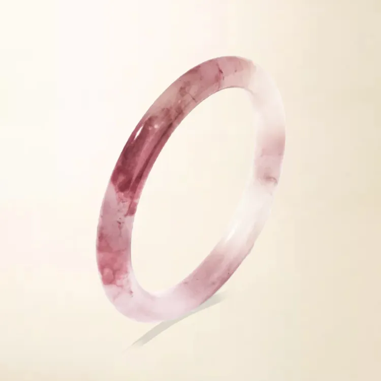 Chongqing Gold Store Colored Glaze Jade Bangles Women's-2
