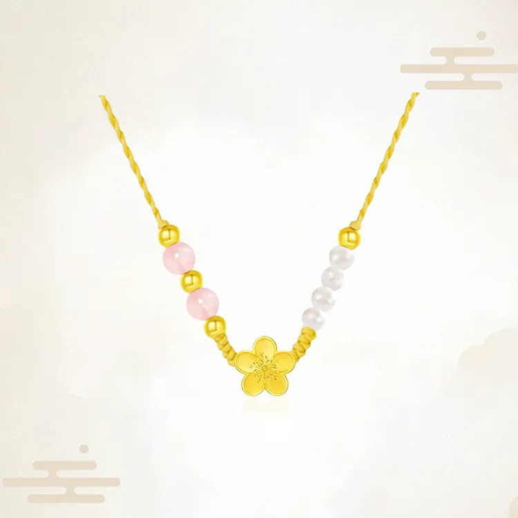 Chongqing Gold Store S990 Silver Necklaces Women's-5