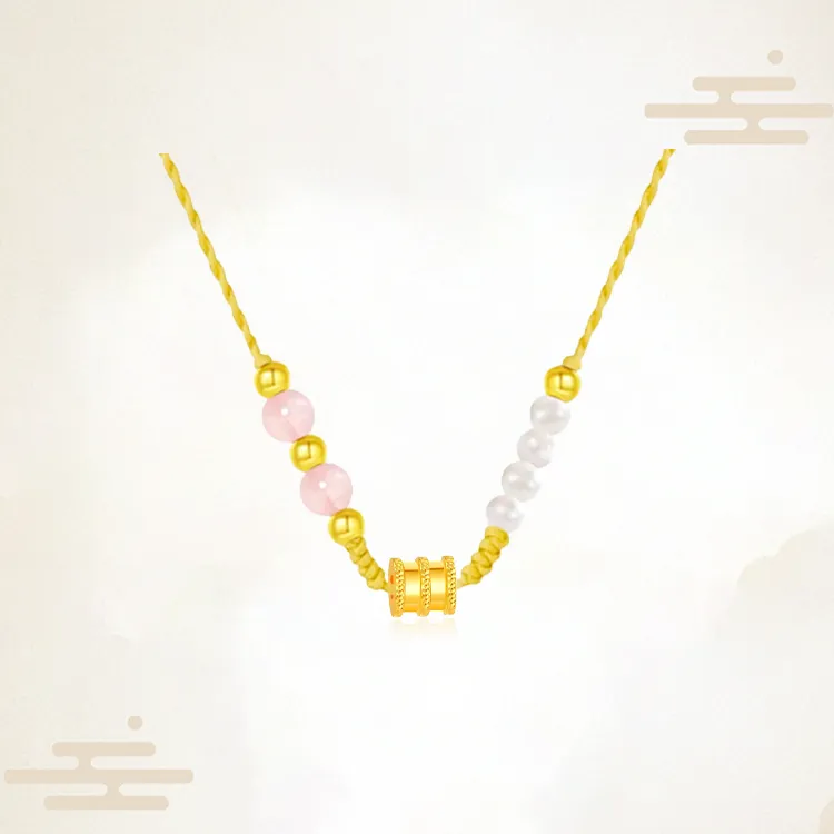 Chongqing Gold Store S990 Silver Necklaces Women's-5