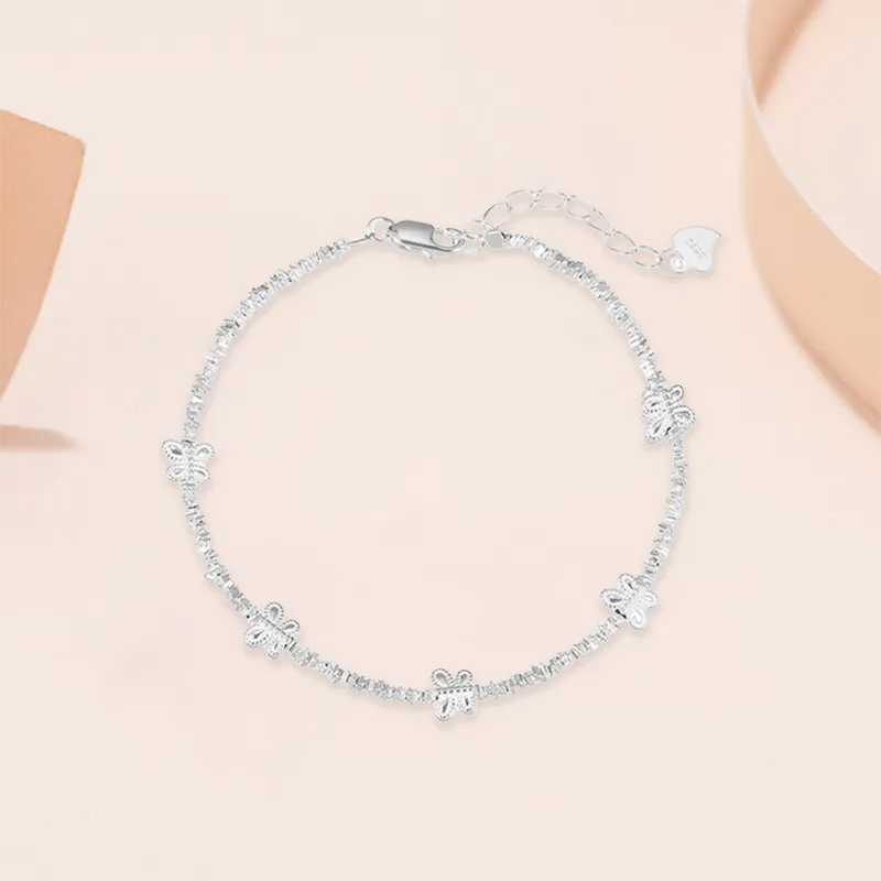 Chongqing Gold Store S925 Silver Bracelets Women's-1