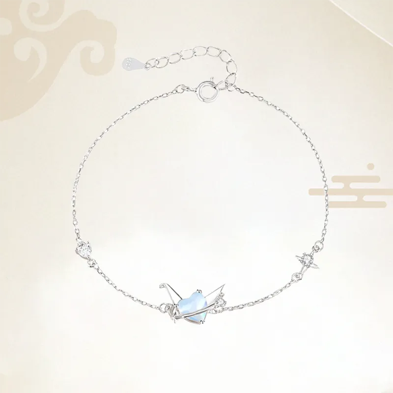 Chongqing Gold Store S925 Silver Bracelets Women's-4