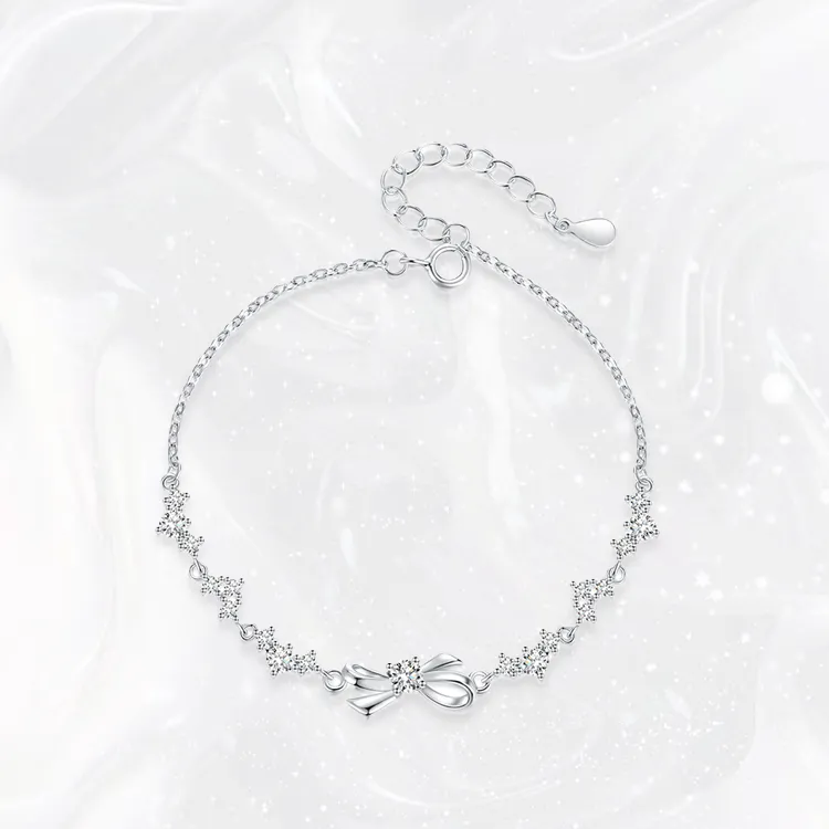 Chongqing Gold Store S999 Fine Silver Bracelets Women's-3
