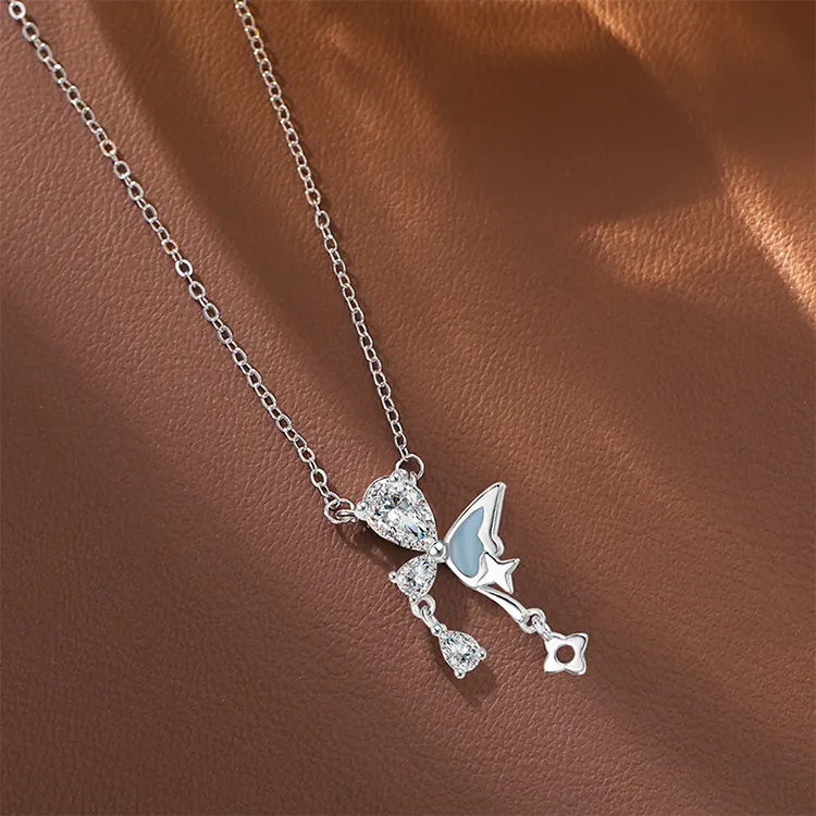 Chongqing Gold Store S 999 Fine Silver Necklaces Women's-3