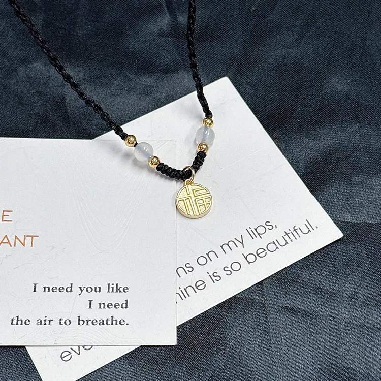 Chongqing Gold Store 999 Fine Silver Necklaces Unisex-1
