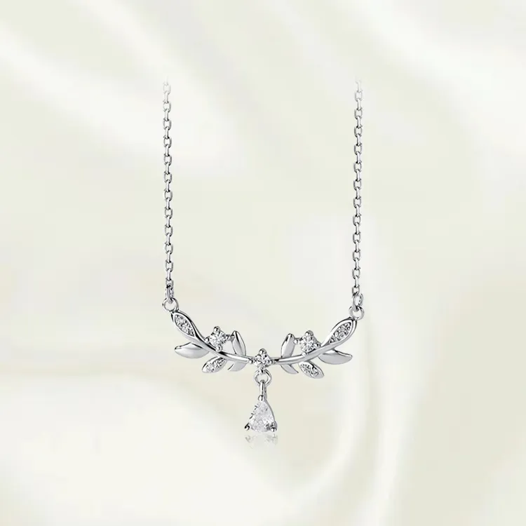 Chongqing Gold Store S999 Fine Silver Necklaces Women's-2