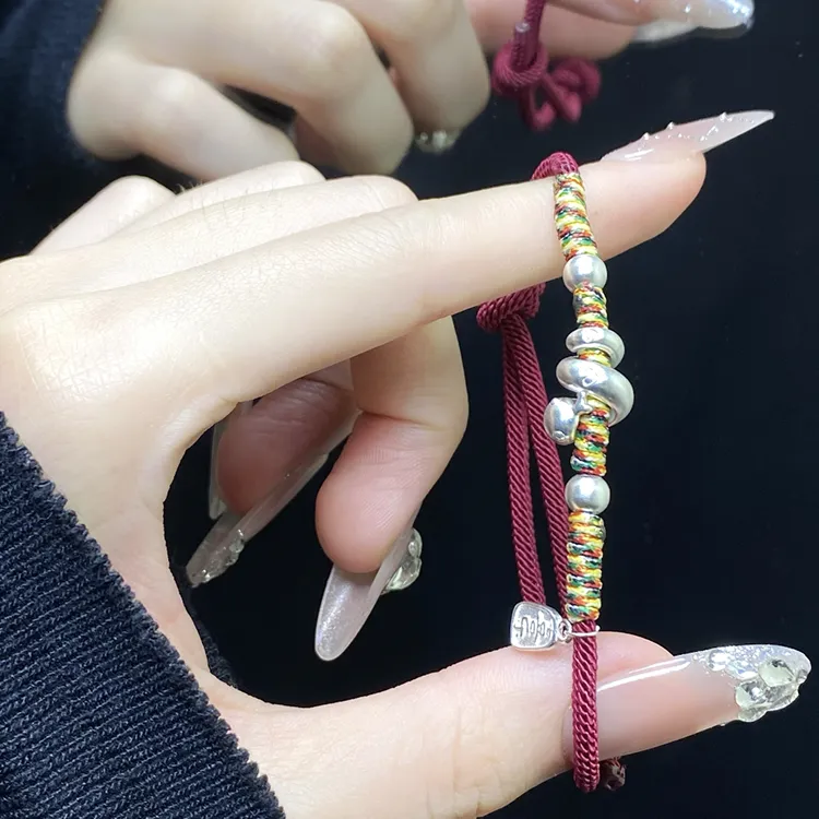 Chongqing Gold Store S925 Silver Bracelets Unisex-4