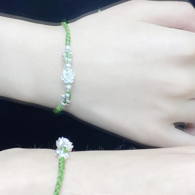 Chongqing Gold Store S999 Fine Silver Bracelets Women's-2