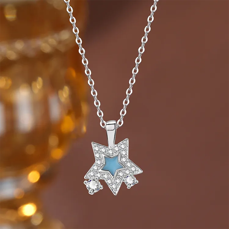 Chongqing Gold Store S 999 Fine Silver Necklaces Women's-1