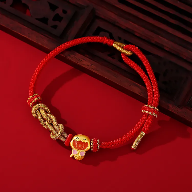 Chongqing Gold Store S925 Silver Bracelets Women's-4