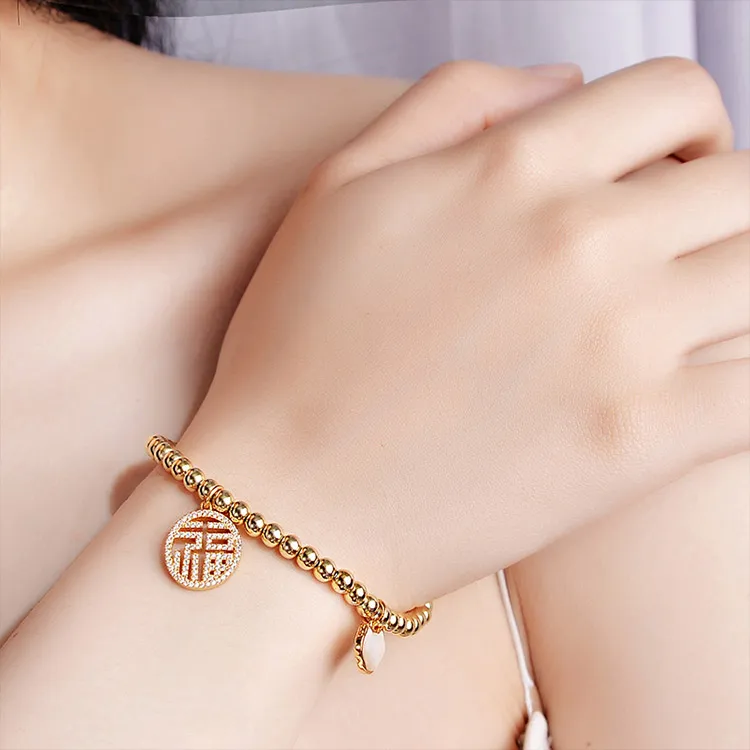 Chongqing Gold Store 925 Silver/Mother Of Pearl Bracelets Unisex-1