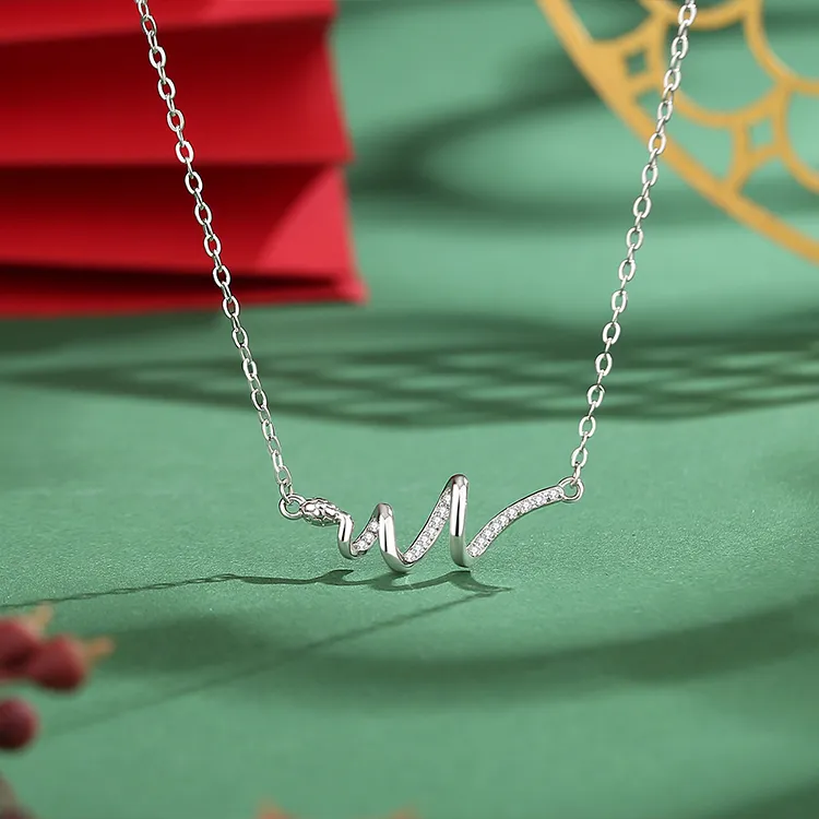 Chongqing Gold Store S925 Silver Necklaces Unisex-2