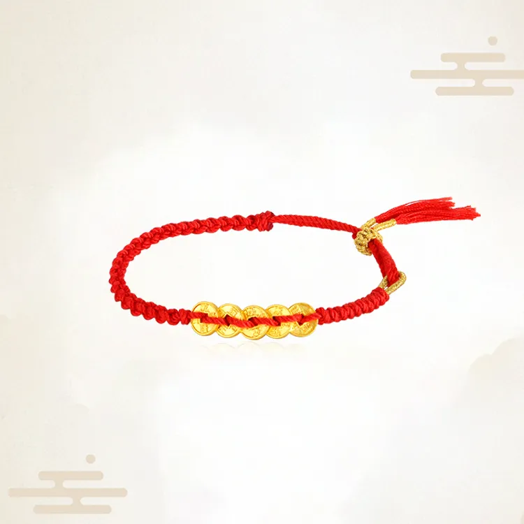 Chongqing gold store Gold Bracelet Unisex-3