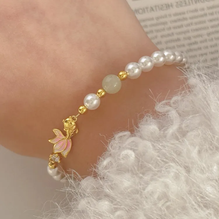 Chongqing Gold Store S925 Silver Bracelets Women's-1