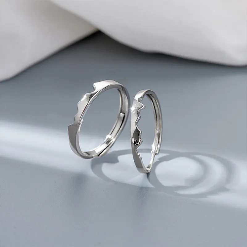 Chongqing Gold Store S925 Silver Rings Unisex-4
