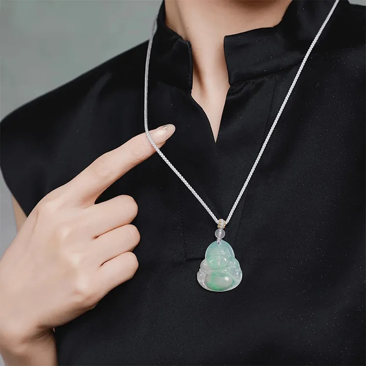 Chongqing Gold Store African Emerald Necklaces Unisex-3